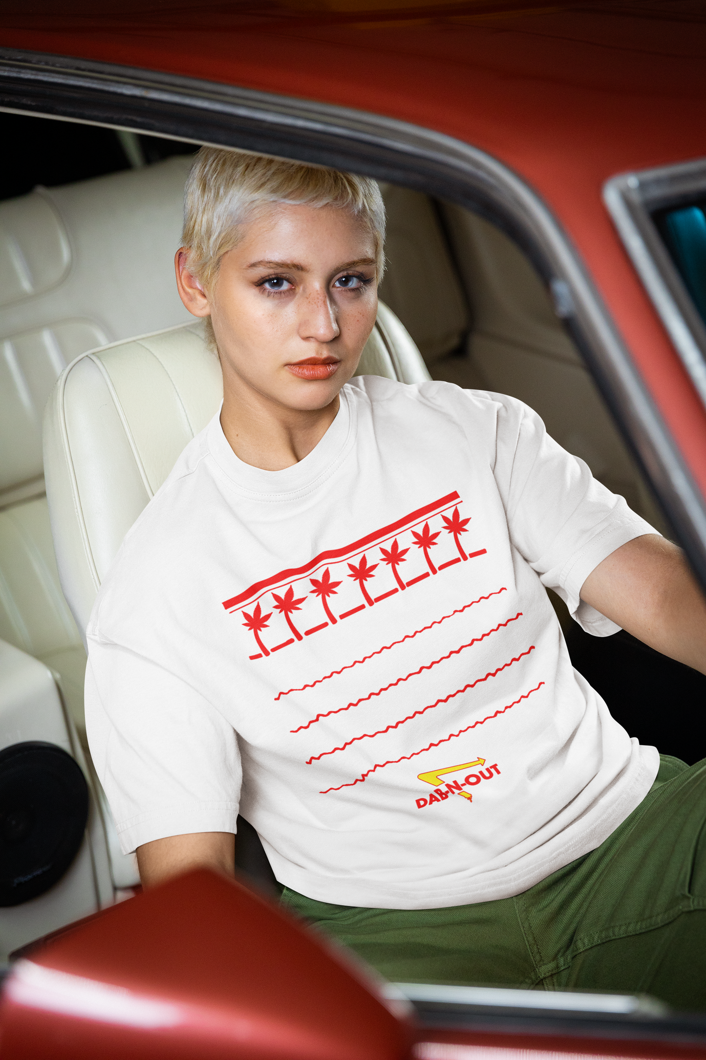 Dab-N-Out Parody Shirt β Funny 420 Weed Tee | In-N-Out Dab Graphic T-Shirt | Unisex Stoner Shirt